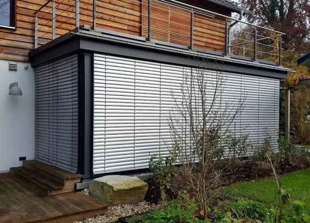 Raffstore / Außenjalousie